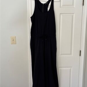 Athleta Black Halter Sundress Jumpsuit